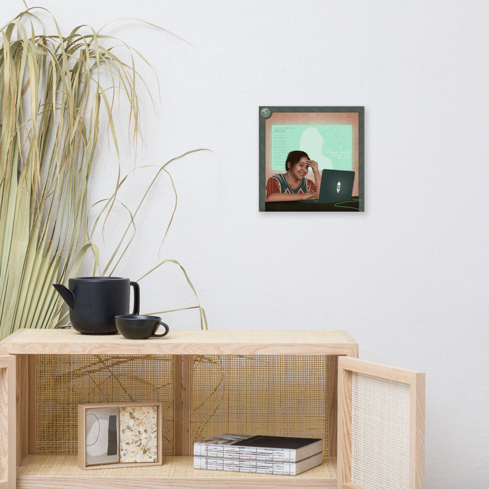 Monthly Art Print - Telehealth