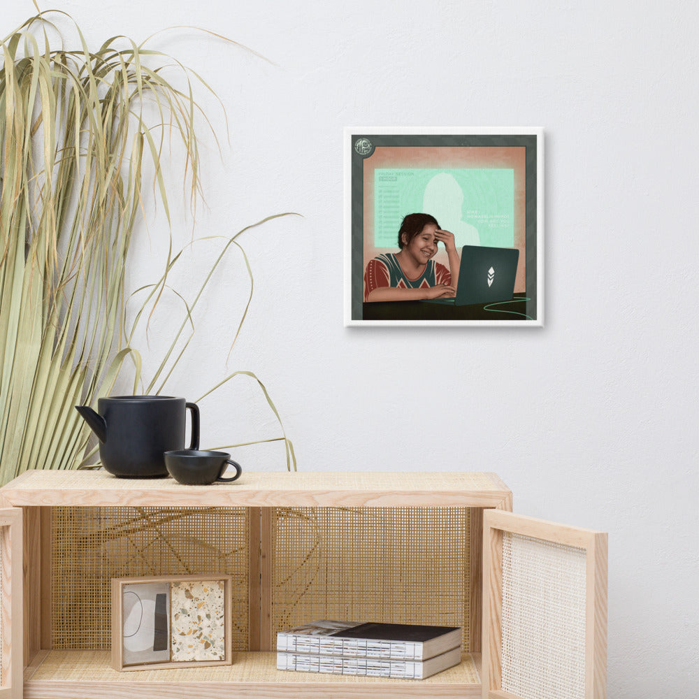 Monthly Art Print - Telehealth