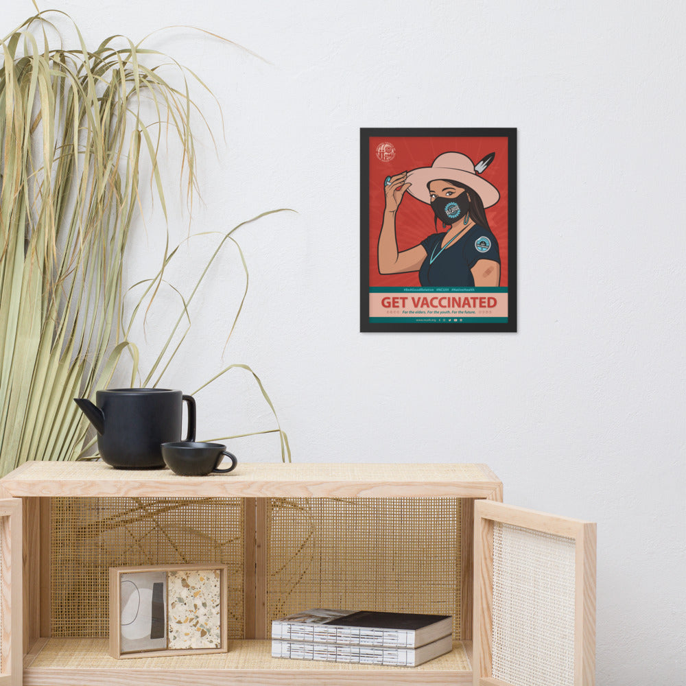 Be a Good Relative Framed Poster