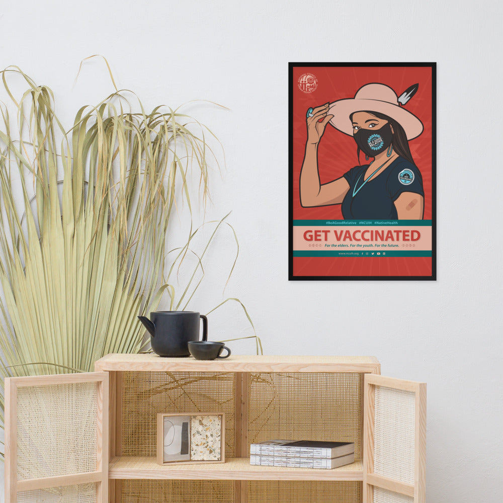 Be a Good Relative Framed Poster