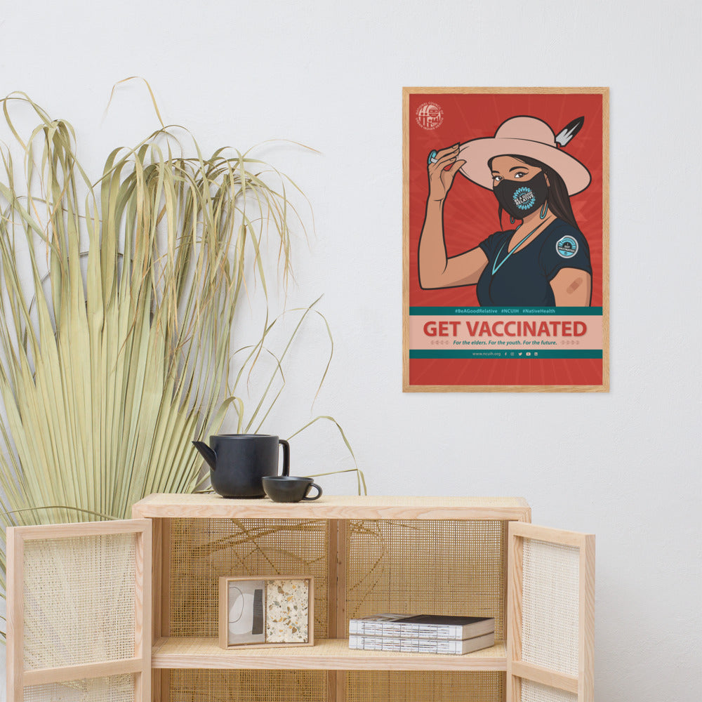 Be a Good Relative Framed Poster