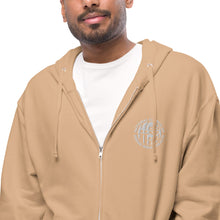 Load image into Gallery viewer, Unisex fleece zip up hoodie

