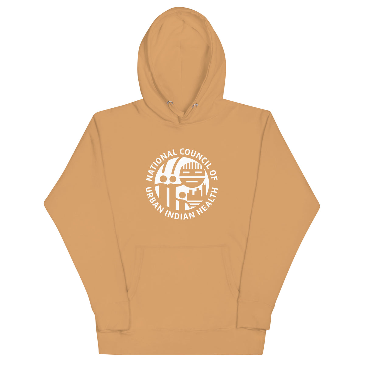 Unisex Hoodie with White Logo