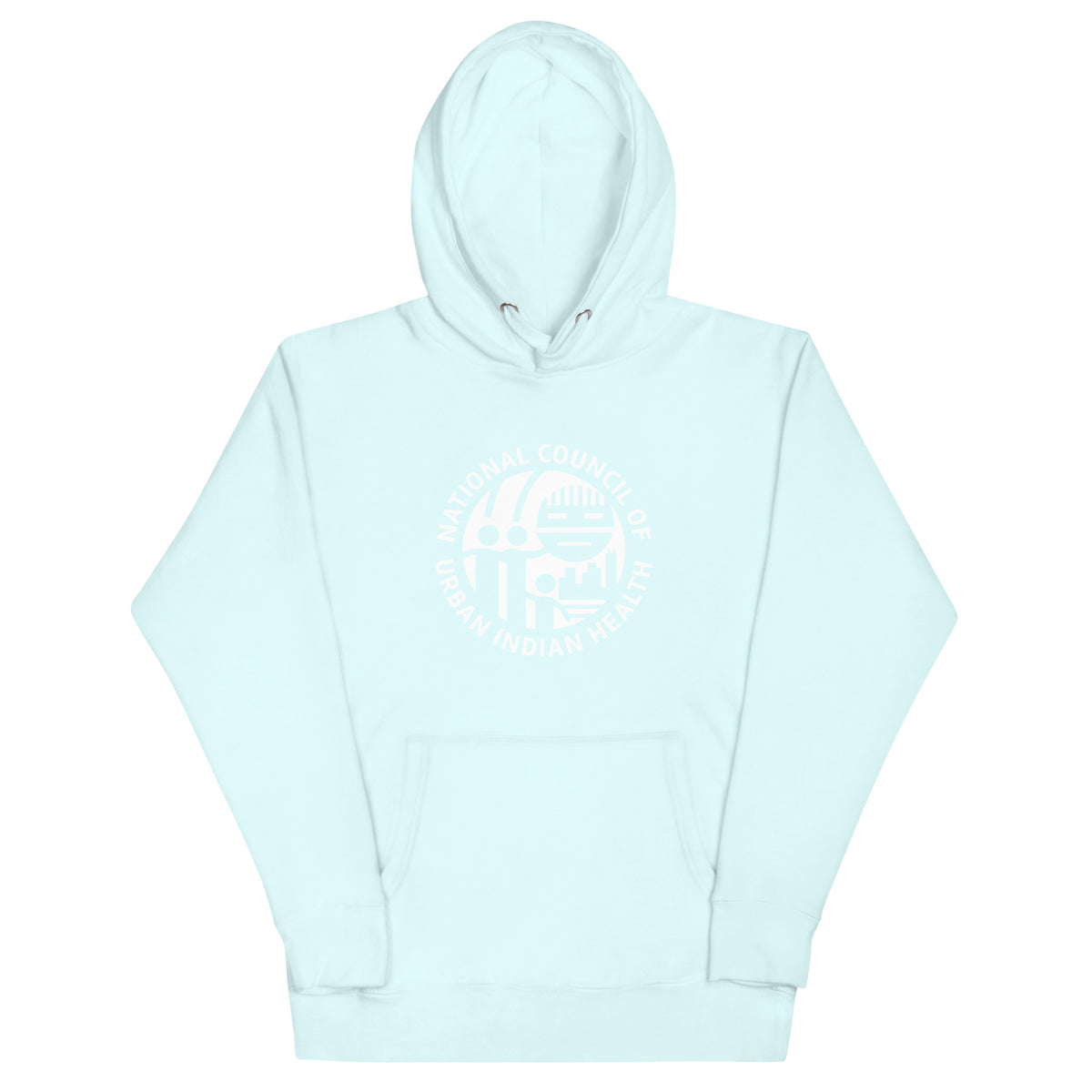 Unisex Hoodie with White Logo