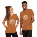 Unisex t-shirt white logo
