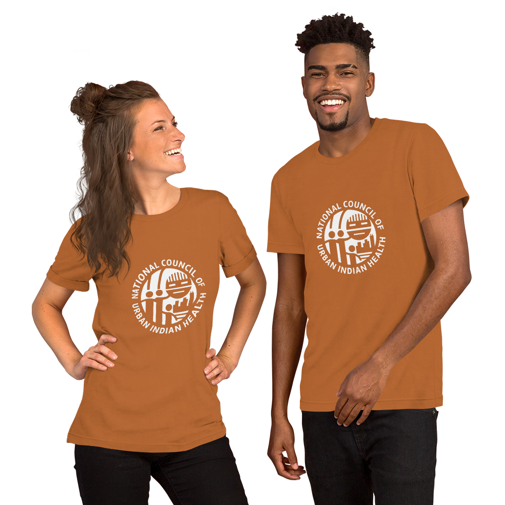 Unisex t-shirt white logo